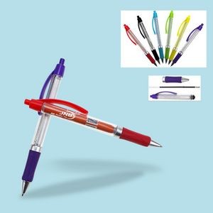 Promotional Click Ballpoint Pen with Customizable Banner