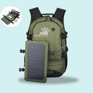 Solar-Charging Outdoor Backpack