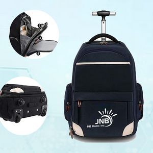 19" Wheeled Rolling Travel Backpack