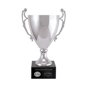 Silver Metal Trophy Cup - Small