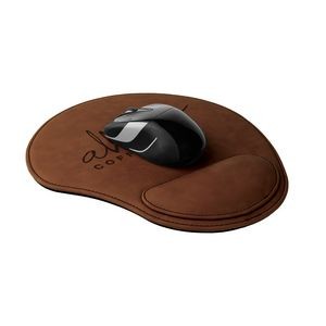 Leatherette Mouse Pad - Dark Brown