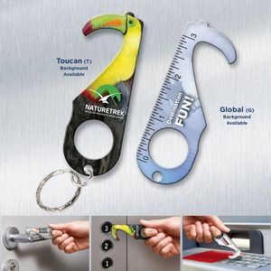 Touchless Infusion Keychain With Hole Handle