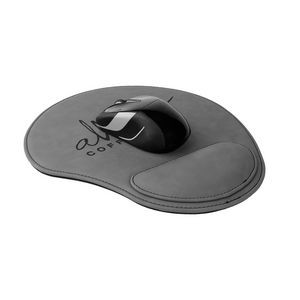 Leatherette Mouse Pad - Grey