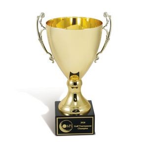 Gold Metal Trophy Cup - Small