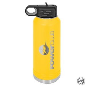 Polar Camel Water Bottle With Flip Top And Straw