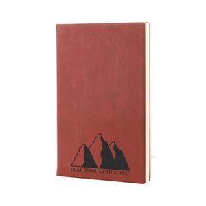 Leatherette Journal - Rose