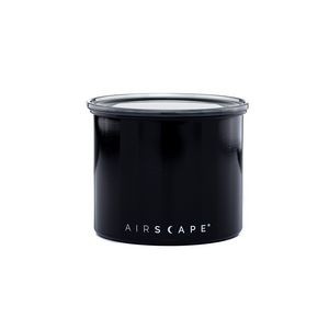 Airscape® Coffee Canister – Classic 4" Obsidian Black
