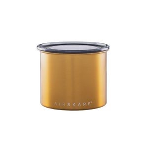 Airscape® Coffee Canister – Classic 4" Brushed Brass