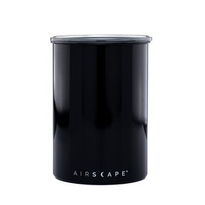 Airscape® Coffee Canister – Classic 7" Obsidian Black