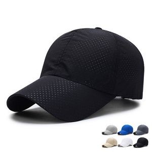 Quick-drying sports cap