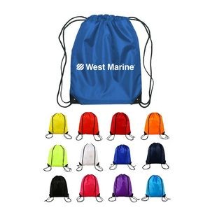 Drawstring Tote Backpack/ Sports String Bag