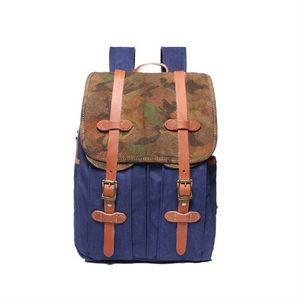Dual Pocket Hiking Travel Backpack