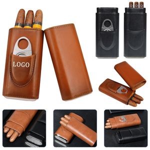 3 Pack Leather Cigar Holster
