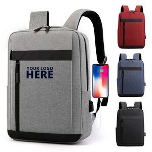 Travel Computer Backpack Charger Port