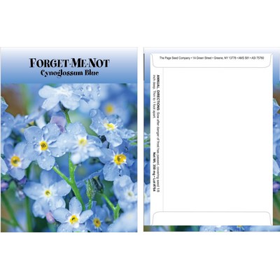 Standard Series Forget Me Not Seed Packet