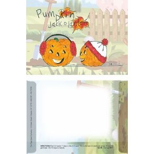 Dorothy's Kids Series Pumpkin Seeds/ Cartoon Character Packet- Digital Print- back Imprint