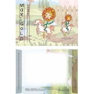 Dorothy's Kids Series Marigold Seeds Cartoon Character Packet