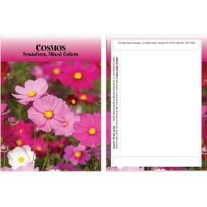 Standard Series Cosmos Seed Packet - Digital Print /Packet Back Imprint