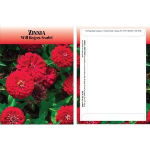 Standard Series Zinnia Will Rogers Seed Packet