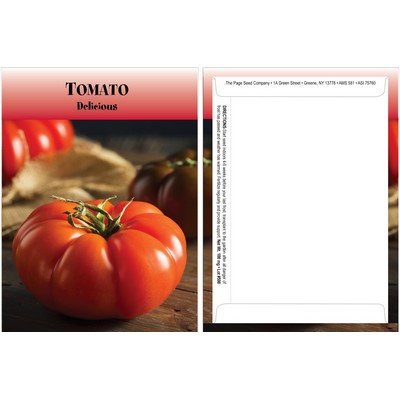 Standard Series Tomato Seed Packet - Digital Print /Packet Back Imprint