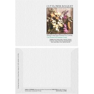 Impression Series Cut Flower Bouquet Mix Seeds - Digital Print/ Front & Back Imprint