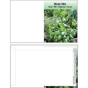 Mailable Series Herb Mix Seeds- Digital Print- Front & Back Imprint