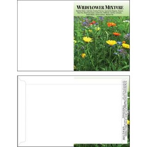 Mailable Series Wildflower Mix Seeds- Digital Print- Front & Back Imprint