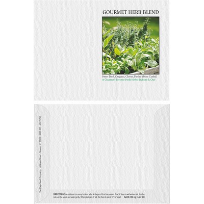 Impression Series Herb Blend Seeds - Digital Print/ Front & Back