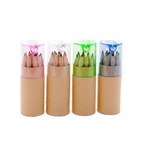 12 Pcs Colored Pencils with Sharpeners