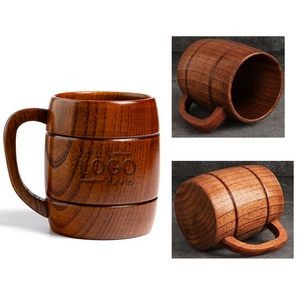 Big Wooden Beer Mug 12oz