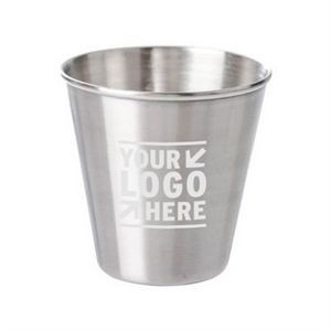 2 Ounce Stainless Steel Shot Glass Cup