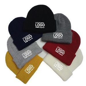 Top Level Beanie Knit Hat Cap