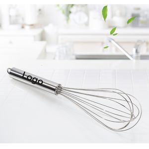 8-Wire Silicone Whisk With Wooden Handle