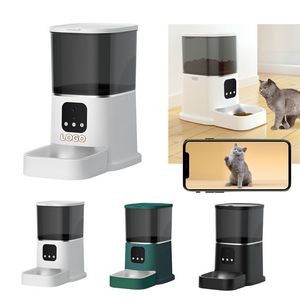 6L Automatic Pet Smart Feeder With Camera
