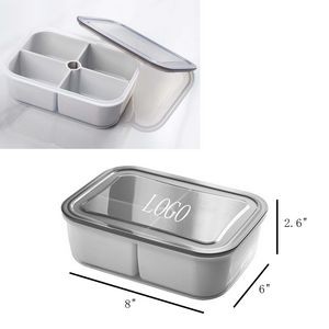 Four Compartment Food Container
