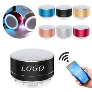 Hands-Free Call Wireless Mini Speaker With Breathing Lamp