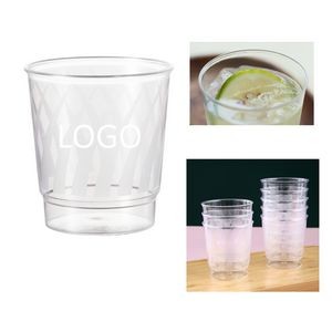Small Disposable Transparent Plastic Cups Shot Glass