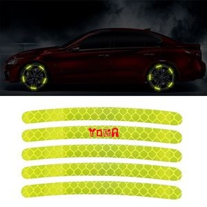 Reflective Rims Strips Stickers For Car Night Safety