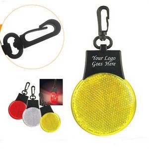 Plastic Safety Reflector Light With Swivel Holder
