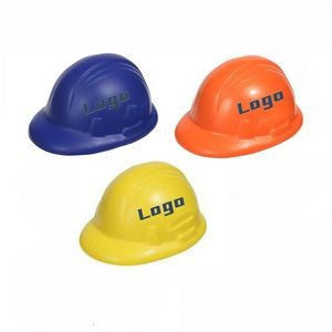 Hard Hat Shaped Marketing Tool Stress Reliever