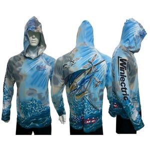 Sublimated Hoodie Long Sleeve T-shirt