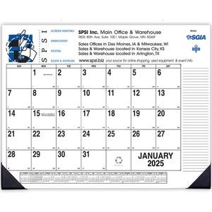 Side Custom Desk Pad Calendar (2 Color)