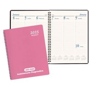 Professional Weekly Desk Appointment Planner w/ Twilight Cover