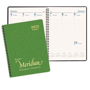 Professional Weekly Desk Appointment Planner w/ Shimmer Cover