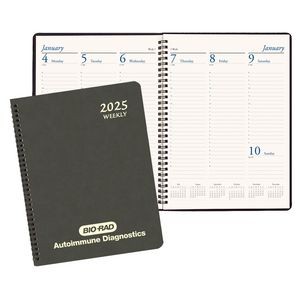 Professional Weekly Desk Appointment Planner w/ Canyon Cover
