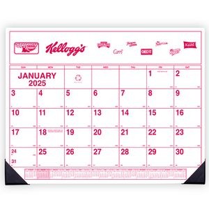 Custom Desk Pad Calendar (1 Color) - 17