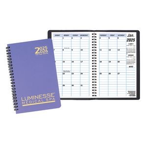 Two Year Monthly Desk Planner w/ Twilight Cover