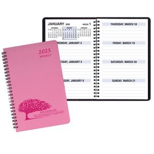 Large Print Weekly Desk Planner w/ Twilight Cover
