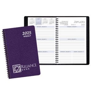 Weekly Desk Appointment Planner w/ Cobblestone Cover