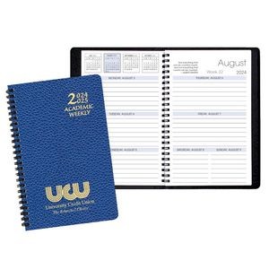 Academic Weekly Planner w/ Cobblestone Cover